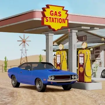 Download Gas Station Junkyard Simulator Mod Apk Version v10.0.70