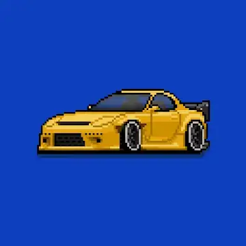 Download Pixel Car Racer Mod Apk v1.2.5 Unlimited Money